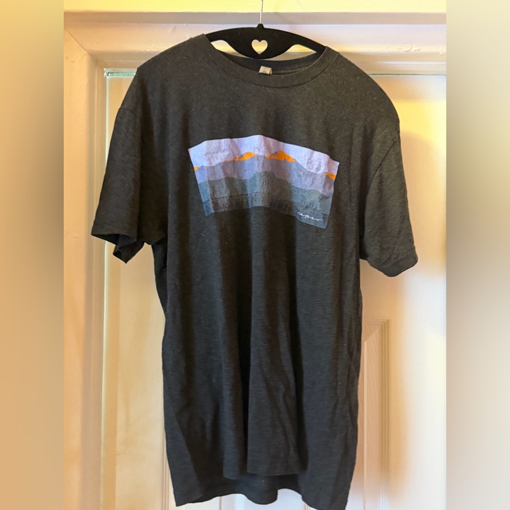 Men's Black Graphic T-Shirt